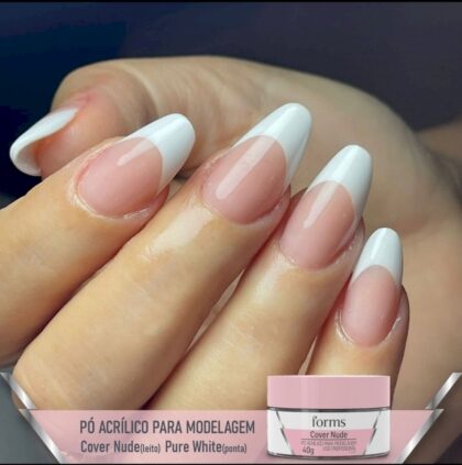 PÓ ACRILICO FORMS PURE WHITE