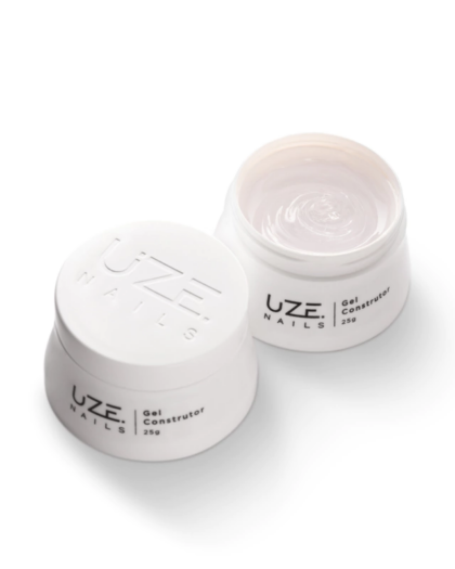 gel uze nails clear
