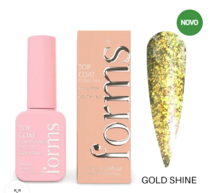 top coat Gold Shine Forms