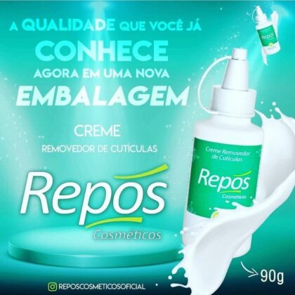 Repos Removedor de Cuticula Creme 90G