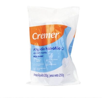 ALGODAO HIDROFILO ROLO 250g CREMER