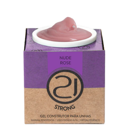 Gel Strong Nude Rose nails 21  34g