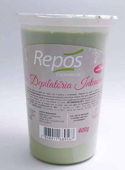 Cera Depilatoria Intense repos 400G