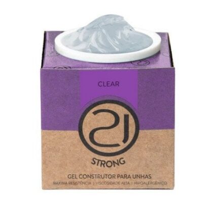 Gel Strong clear nails 21 34g