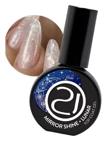 Top Coat Shine Lunar nails 21