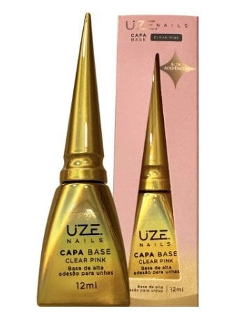Capa Base Gel Clear Pink 12ml