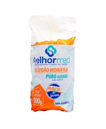 ALGODAO HIDROFILO 500 G NAO ESTERIL EM ROLO