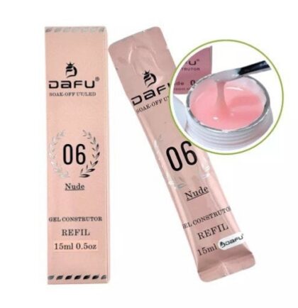 REFIL DE GEL DAFU 6 NUDE 15ML