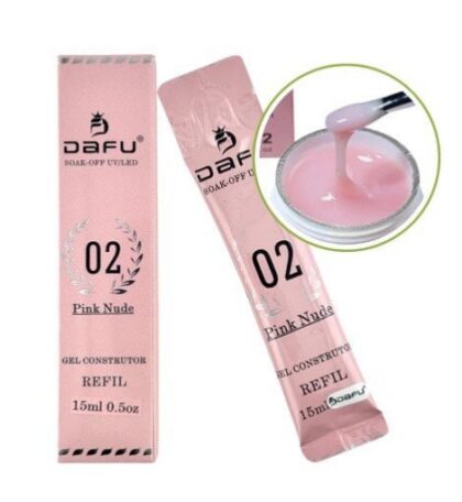 REFIL DE GEL DAFU 2 PINK NUDE 15ML