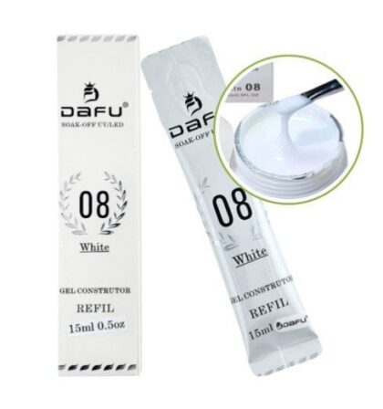 REFIL DE GEL DAFU 8 WHITE 15ML
