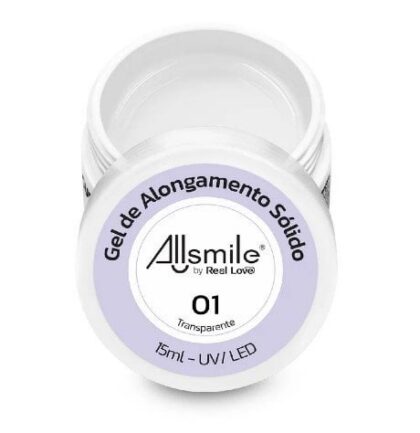 GEL SOLIDO REAL LOVE TRANSPARENTE 01