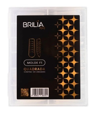 MOLDE F1  QUADRADO BRILIA 120UNID